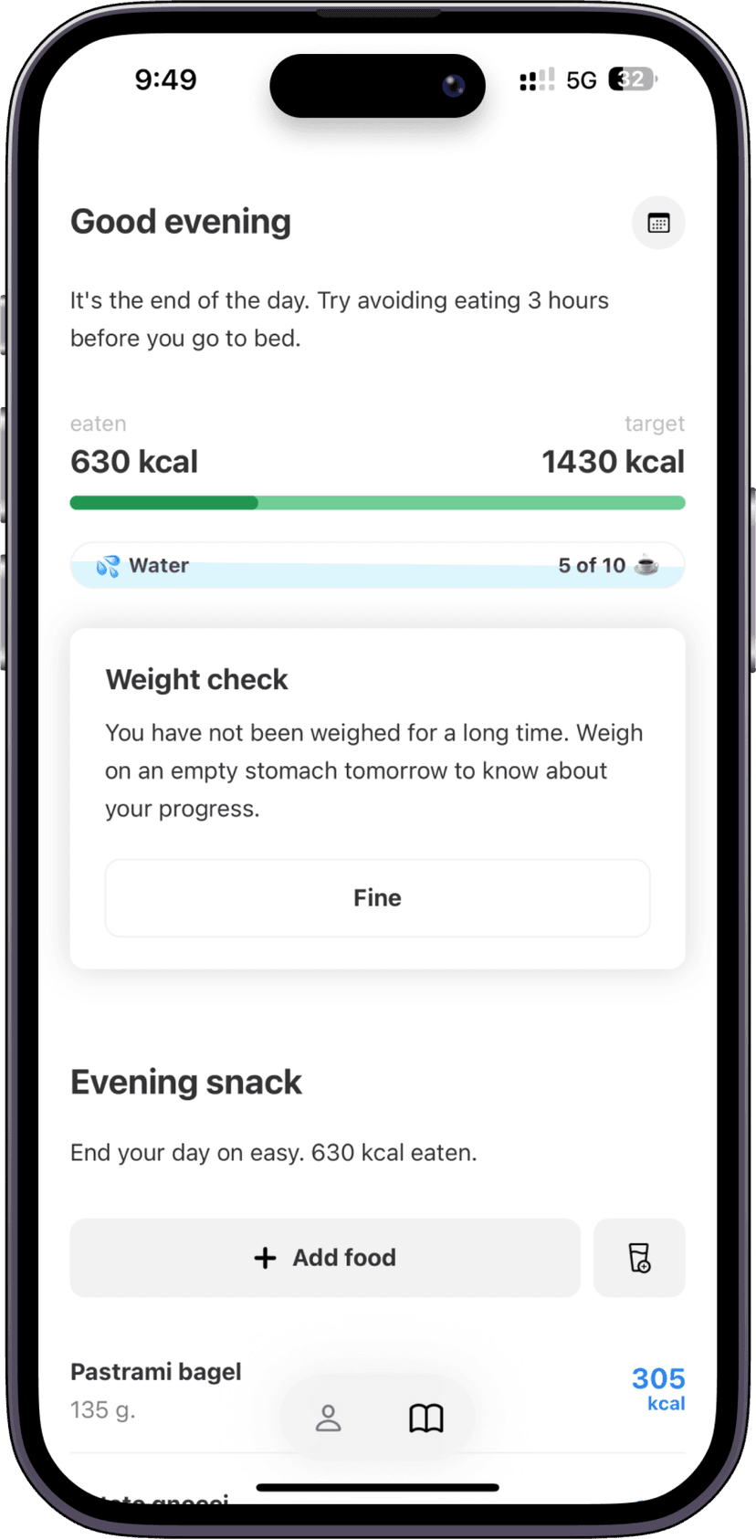 App screenshot
